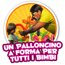 un palloncino a forma per tutti i bambini