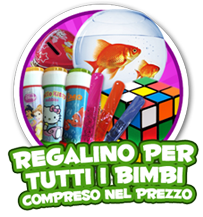 Regalino a scelta per ogni bambino